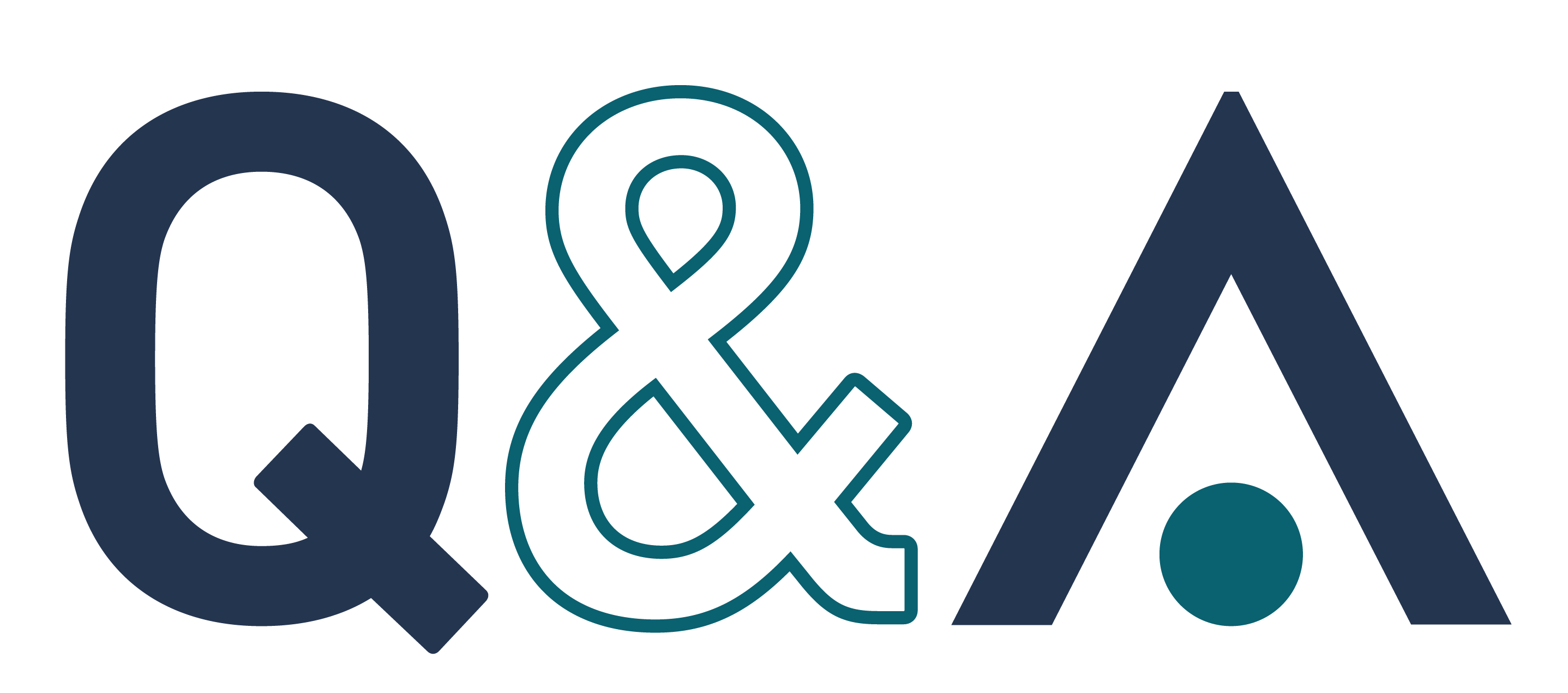 A logo that reads Q&A